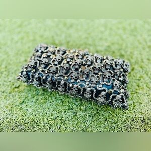 SOLD Alexander McQueen Vibes Gothic Crystal Skull Clutch